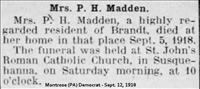 Madden, Mrs.P.H